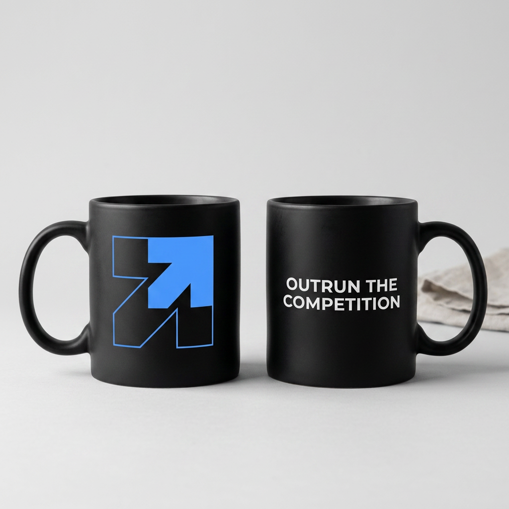 Outrun Mug — Frontrunners Group merch